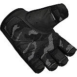 Рукавички для фітнесу RDX T2 Half Black S, фото 6