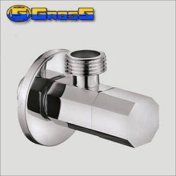 Кран приладовий Gross 1/2"х1/2" кераміка кутовий