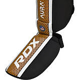 Захист гомілки та стопи RDX SHIN INSTEP AURA PLUS T-17 Black Golden M, фото 5