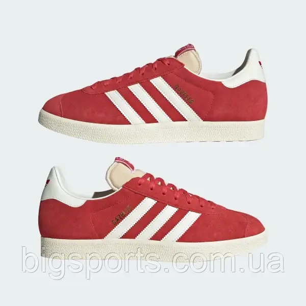 Кросівки чоловічі Adidas Gazelle Shoes Red (арт. IG1062)