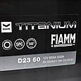 Автомобільний акумулятор FIAMM Titanium Black Asia 60Аh 540А R+ (D23), фото 5
