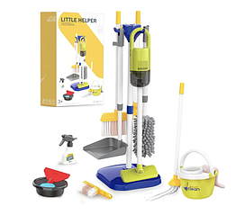 Дитячий набір для прибирання «Little helper» 22 предмети, пилосос на батарейках, від 3х років