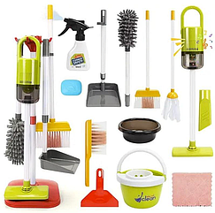 Дитячий набір для прибирання «Little helper» 22 предмети, пилосос на батарейках від 3х років