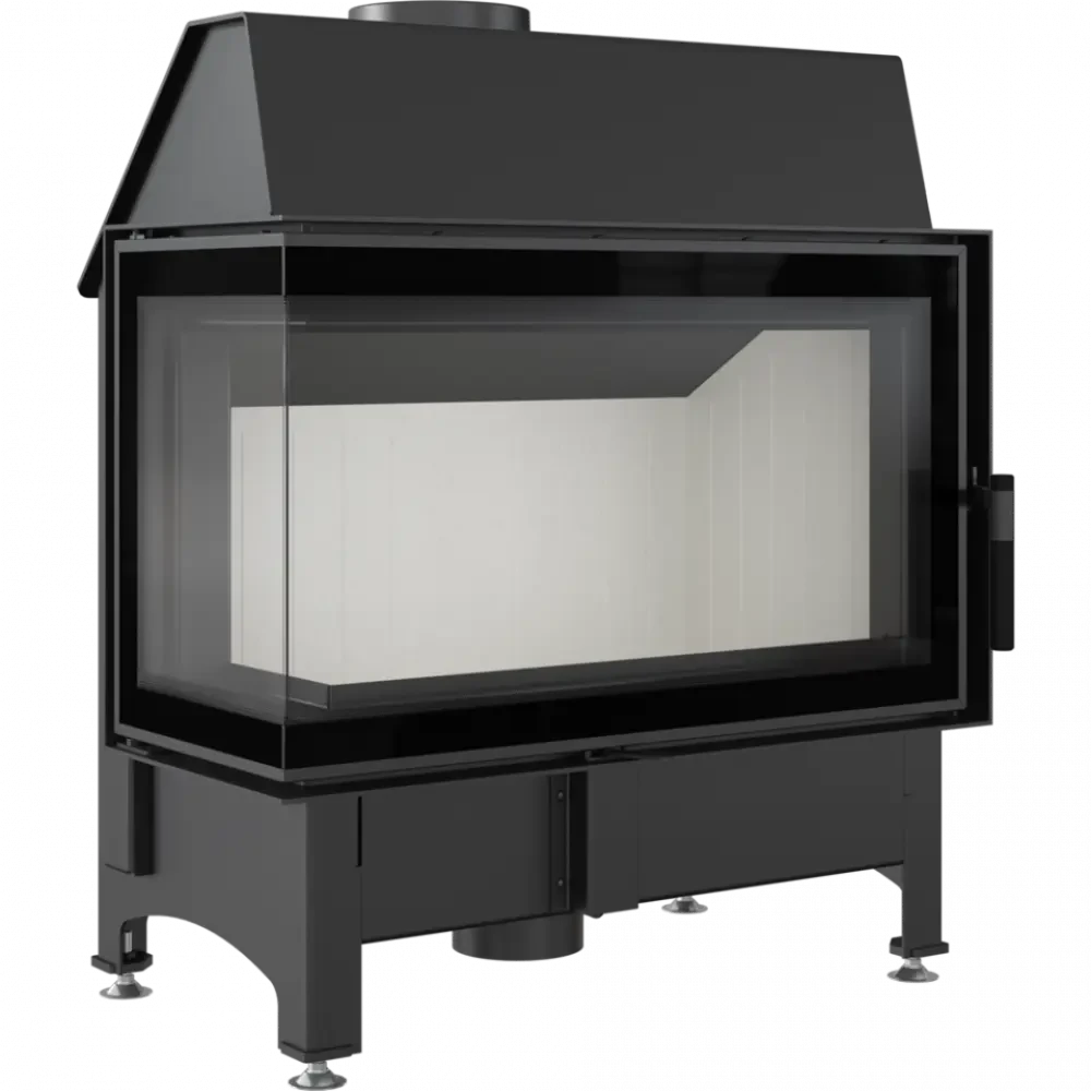 Камінна топка Kratki ZIBI 12 ліва BS DECO (11,0 кВт), фото 1