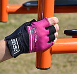 Рукавички для фітнесу Power System PS-2920 Fit Girl Evo Pink XS, фото 9