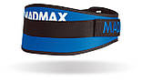 Пояс для важкої атлетики MadMax MFB-421 Simply the Best неопреновий Blue M, фото 11