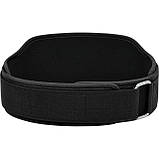 Пояс для важкої атлетики RDX RX5 Double Belt неопреновий Black S, фото 4
