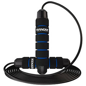 Скакалка швидкісна RDX SKIPPING ROPE STEEL COATED CABLE W1 Blue