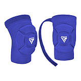 Наколінники спортивні RDX HOSIERY KNEE FOAM K5 BLUE/WHITE-L (пара), фото 3