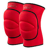 Наколінники PowerPlay PP-8000 Elastic Knee Support (пара) червоні S, фото 3