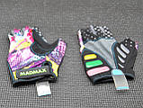Рукавички для інвалідного візка MadMax GWC-002 Short Fingers 2 M, фото 5