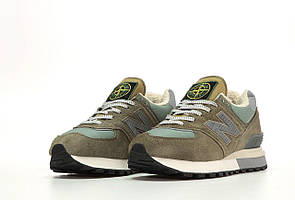 New Balance x Stone Island 574 Legacy Колаборація кросівок чоловічі зимові NB Winter