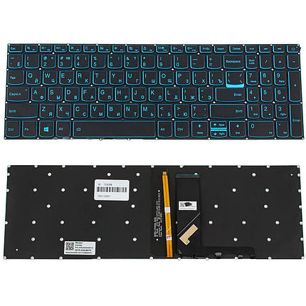 Клавіатура для ноутбука LENOVO (IdeaPad: L340-15 series), підсвічування клавіш (оригінал), фото 1