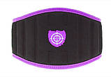 Пояс для важкої атлетики Power System PS-3210 Woman’s Power неопреновий Purple S, фото 3