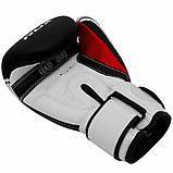 Боксерські рукавиці RDX 4B Robo Kids White/Black 6 унцій (капа в комплекті), фото 7