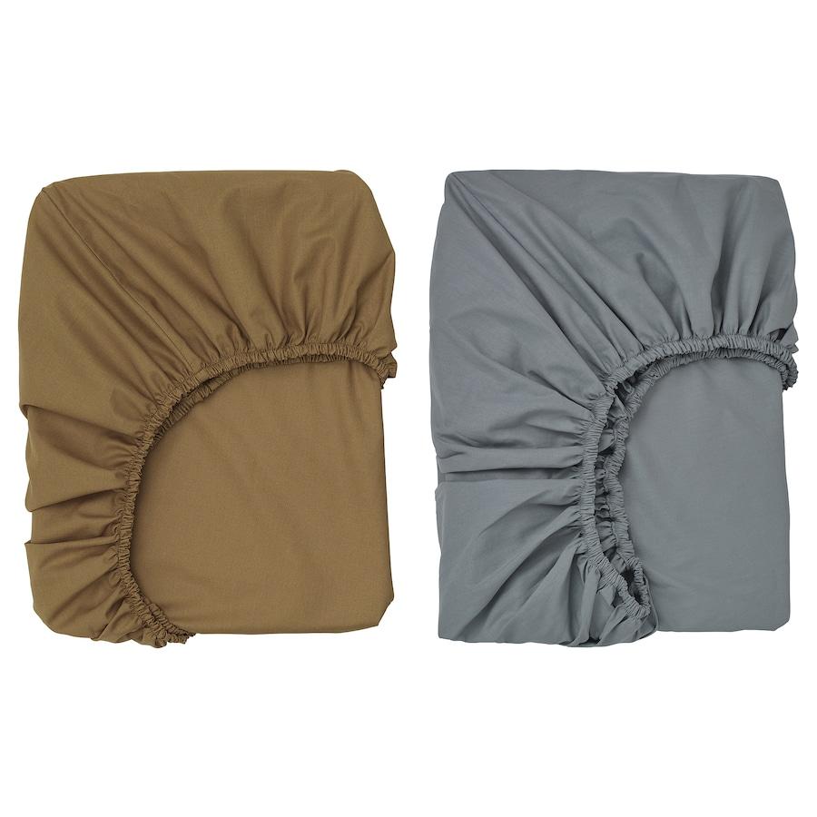 Набір дитячих простирадл IKEA GULDVÄVARE 60x120 см 2 предмети 105.736.49