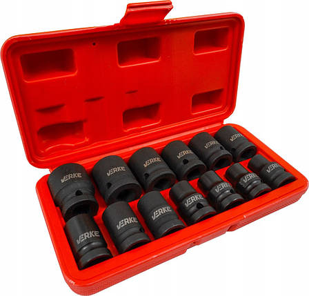 Набір головок ударних коротких 1/2", 10-24 MM V39461, фото 1