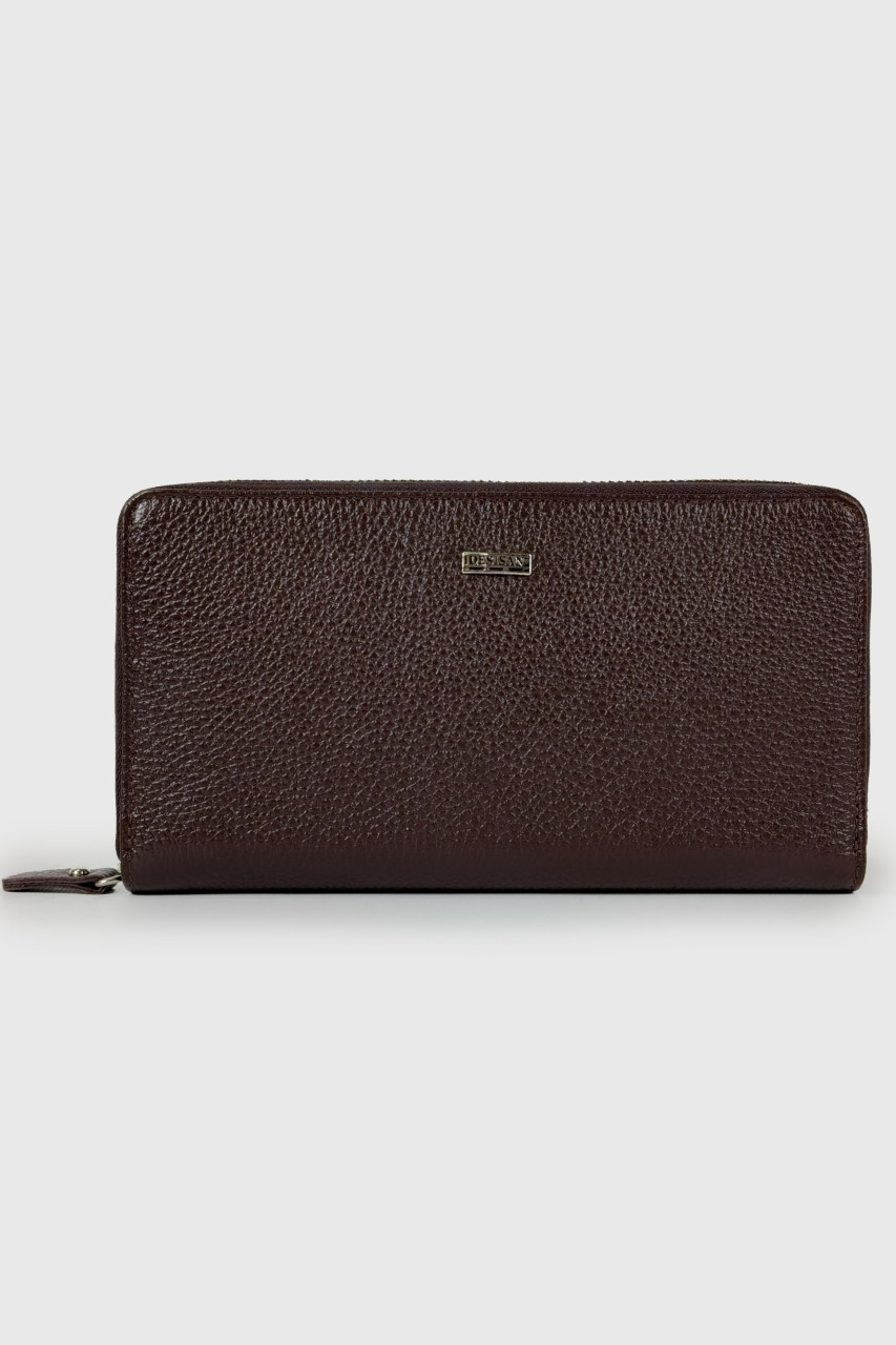 Чоловічий шкіряний клатч Desisan 180-9 коричневий, фото 1