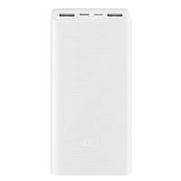 Power bank Xiaomi PLM18ZM 20000 mAh QC3.0 18W зі швидкою зарядкою повербанк 2xUSB White