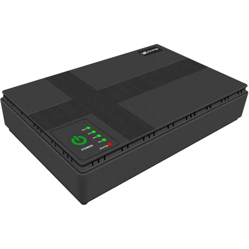Джерело автономного живлення VIA Energy Mini UPS 3.0 12000mAh 36W (DC 5/9/12V/POE/USB)