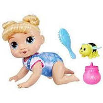Інтерактивна лялька Ползающий пупс Baby Alive Harper Hugs Electronic Crawling Baby Doll F9709