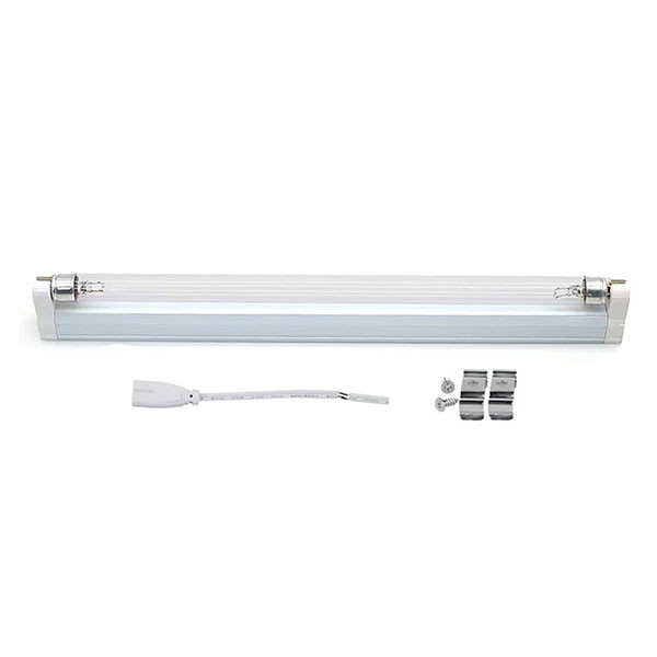 Світильник люмінесцентний 8W T5 в комплекті з ультрафіолетовою бактерицидною лампою TUV 8WT5 G5 (Польща)