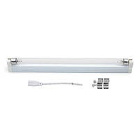 Світильник люмінесцентний 8W T5 в комплекті з ультрафіолетовою бактерицидною лампою TUV 8WT5 G5 (Польща)