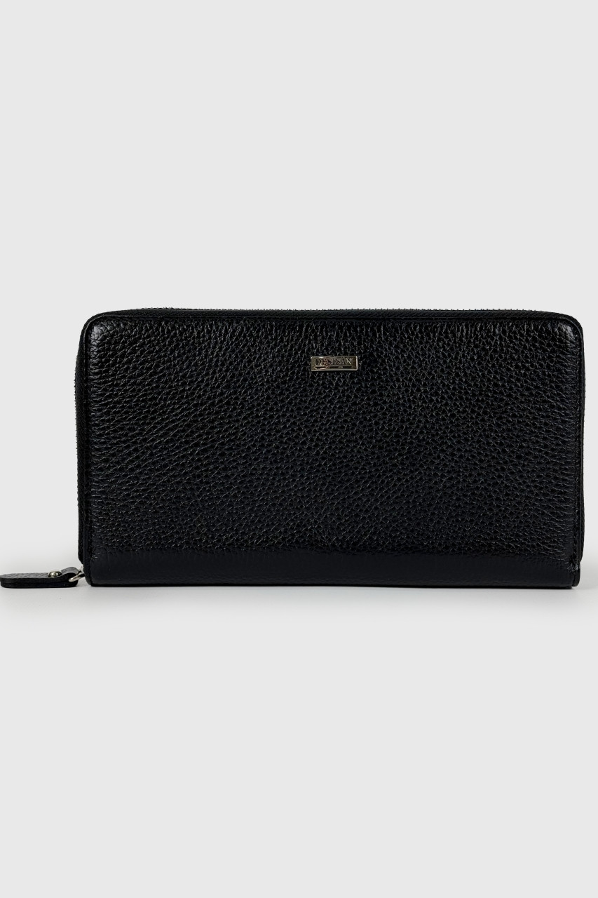 Чоловічий шкіряний клатч Desisan 180-01 чорний, фото 1