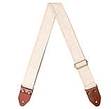 Ремінь дo гітари Cascha Cotton CGS-CD2 (Linen Beige), фото 4