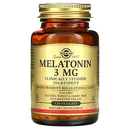Melatonin Solgar 3 мг 120 таблеток