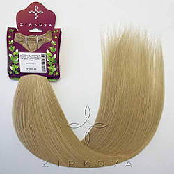 Натуральне Слов'янське Волосся на Тресі 45-50 см 100 грам, Світло-Русявий №18B