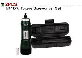 ✅ Викрутка динамометрична + бітотримач 1-8Nm TOPTUL GCAI0201