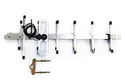 Антена 750MHz рамкова Maple Wireless Yagi 750 SMA Male Bottom 14dBiс лінійна вертикальна - 1 шт.