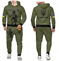 Спортивний костюм патріотична солдат (є всі розміри) стійкий прінт! Власне виробництво