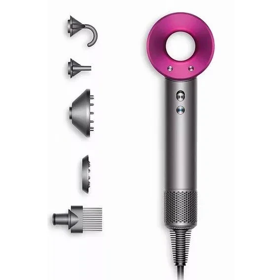 Фен Dyson HD07 Supersonic Hair Dryer Iron/Fuchsia, фото 1