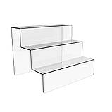 Товарна гірка EKOSTAR на 3 сходинки з акрилу 200х150х150, фото 2