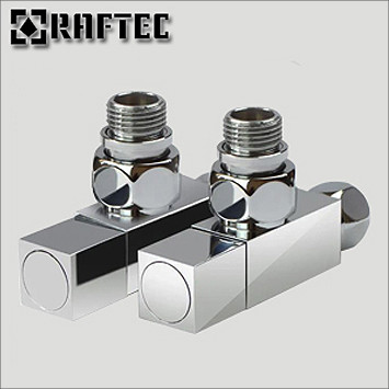 Комплект приладових кранів з американкою Raftec RV-5012 1/2"х1/2" НВ