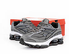 Чоловічі Кросівки Nike x Supreme Shox Ride 2 Grey / Найк Суприм Шокс Райд 2 Сірі, фото 4