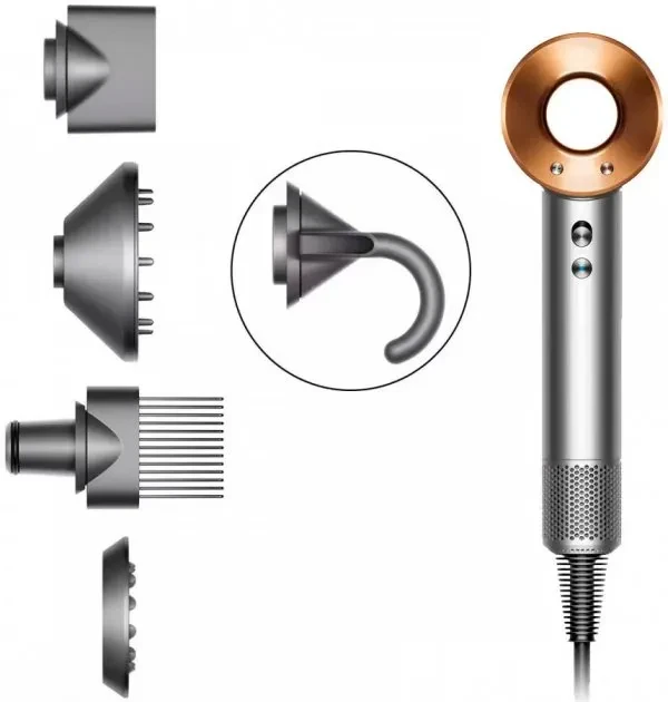 Фен Dyson HD07 Supersonic Nickel/Copper, фото 1