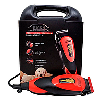 Машинка для стрижки тварин GEEMY 8 в 1 GM-1023, 4 насадки, 2 щітки