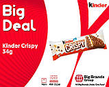 Шоколадні батончики Kinder Crispy 5 шт х 34г, фото 5