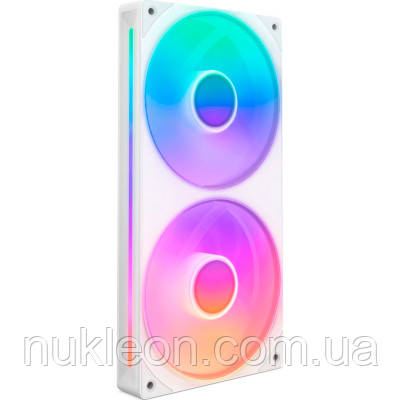Популярний! Кулер до корпусу NZXT F240 RGB Core Fan (Single Frame) - White (RF-U24HF-W1) - Краща якість тільки на Nukleon.com.ua, фото 1
