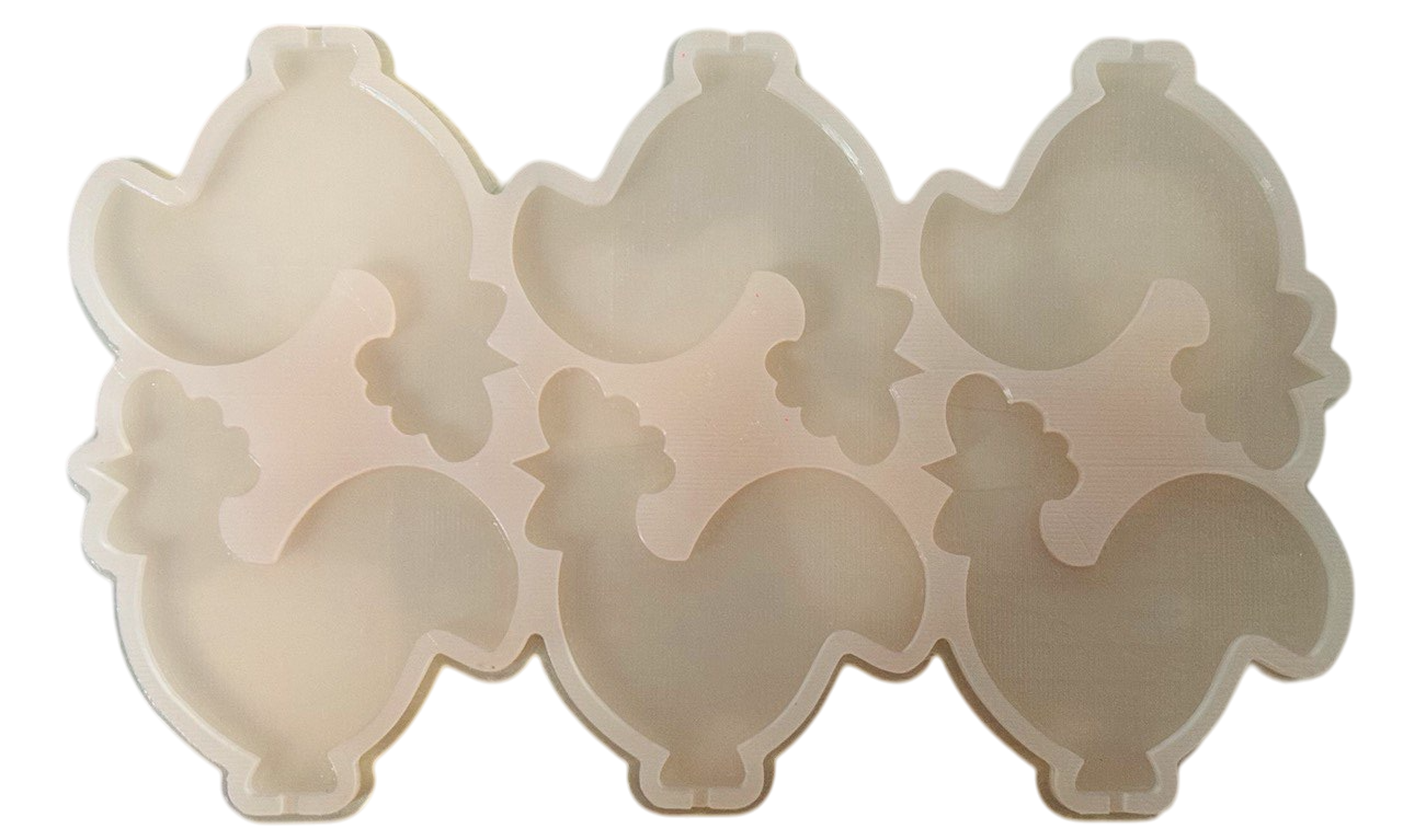 Силіконовий молд для мастики. Півень, фото 1