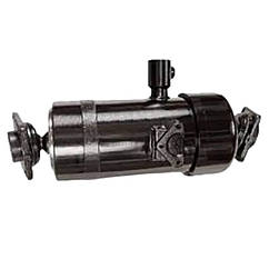 Гідроциліндр ЗІЛ 390554-8603010-27 4х штоковий на майданчиках, кришка на різьбленні (ГЦТ 115.4.1033.508)