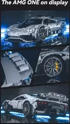 Конструктор CaDa Mercedes-AMG One C61503W, фото 3