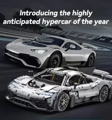 Конструктор CaDa Mercedes-AMG One C61503W, фото 4