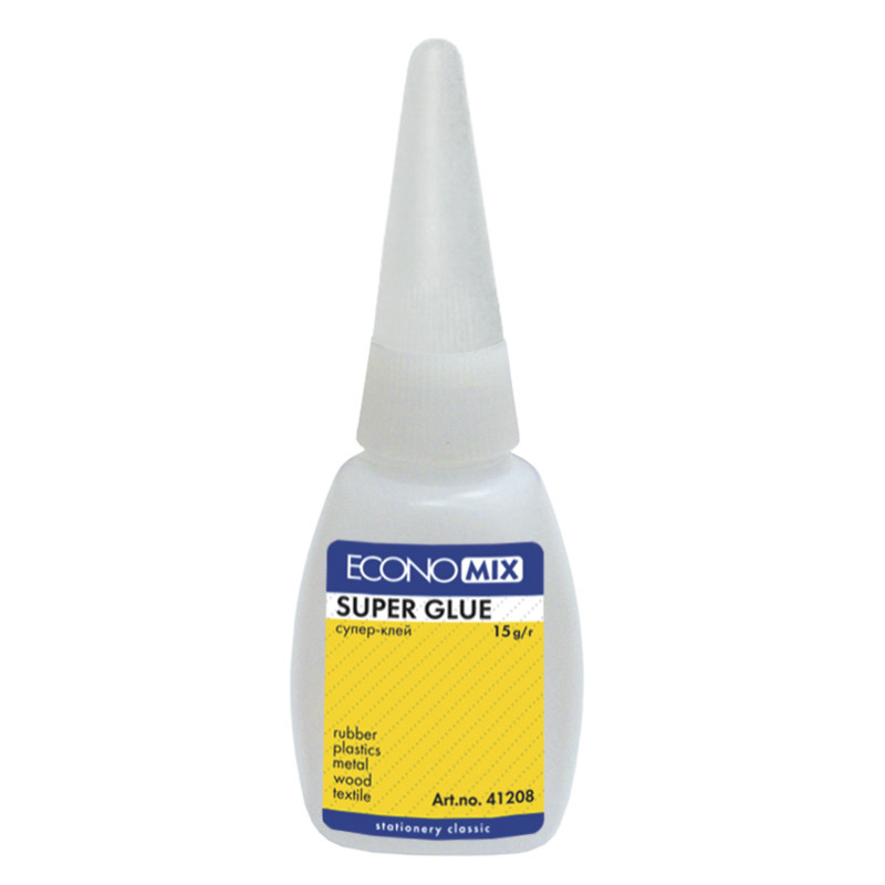 Клей суперклей Economix 15г E41208