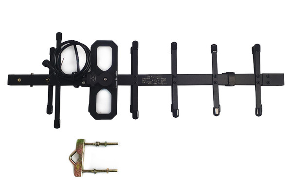 Антена 900MHz рамкова Maple Yagi 900 SMA Male Bottom 14dBiс лінійна вертикальна - 1 шт.