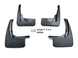 Бризговики для Mercedes-Benz GL X164 2006-2012 с порогами (4шт.)