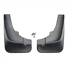 Бризговики передні для Mitsubishi Outlander XL 2007-2012 под узкий порог (комплект 2 шт)
